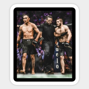 Tony Ferguson vs Khabib Nurmagomedov Sticker